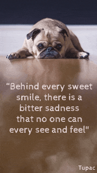 Sad Quote GIF by Positive Programming