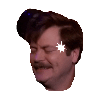 parks and rec STICKER by imoji