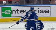Happy Ice Hockey GIF by NHL