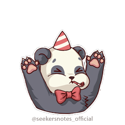 Celebrate Happy Birthday Sticker by MYTONA