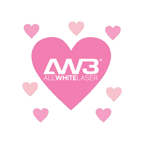 Laserhairremoval Aw3 Sticker by AllWhite Laser AW3®