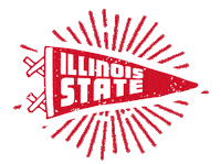 Isu Go Birds Sticker by Illinois State University