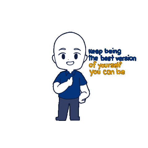 Motivation Be Your Best Sticker by ironbrij