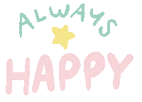 Happy Sticker by MANDARINNA