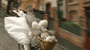 aardman cartoon help stop fast GIF