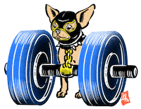 Chihuahua Sticker by Johnram27