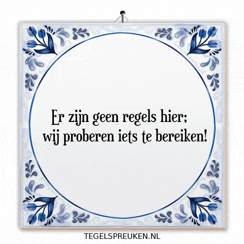 Humor Teamwork GIF by Tegelspreuken.nl