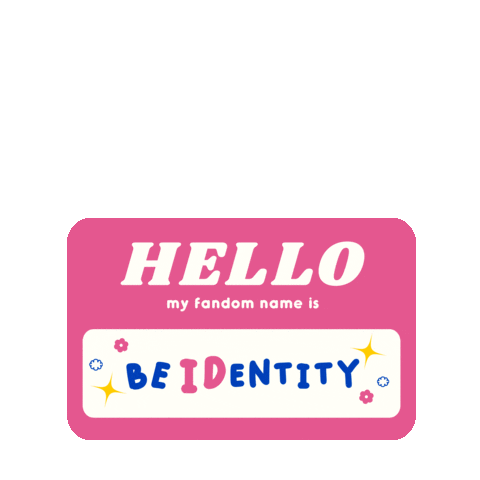 Fandom Hello Sticker