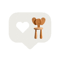 kinderbow love fun like wood Sticker