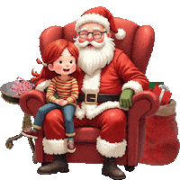 Santa Claus Sticker