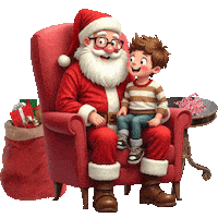 Santa Claus Sticker
