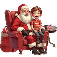 Santa Claus Sticker