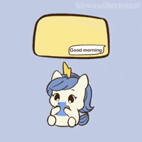 Good Morning Bu GIF by Brave Unicorn
