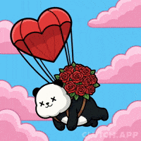 Valentines Day Love GIF by Kanpai Pandas