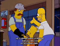 happy homer simpson GIF