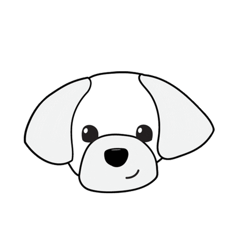 dog puppy Sticker by Uni+Koncept