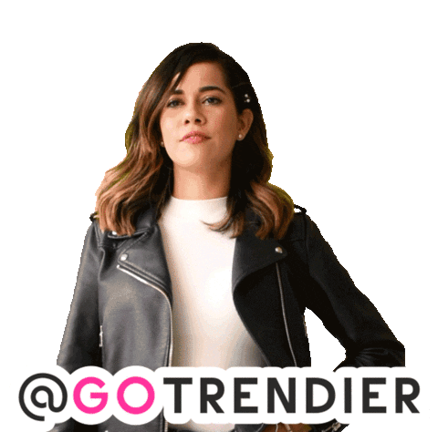 it girl people Sticker by GoTrendier