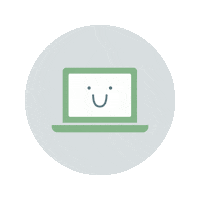 standouttherapist happy smiling computer technology Sticker