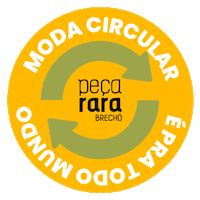 pecarara moda moda circular brechó pecarara Sticker