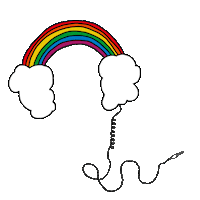 I Want Love Rainbow Sticker by SIA – Official GIPHY