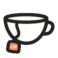 Tea Cup Sticker by Image Up Club