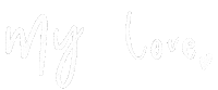 Weiss Love Sticker