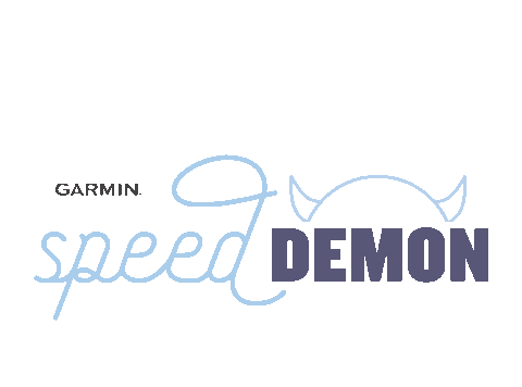Speed Demon Sticker by Garmin