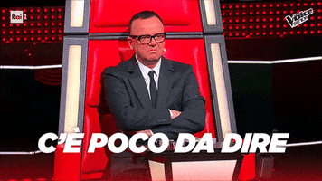 Television What GIF by The Voice of Italy