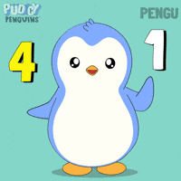 Penguin Fourone GIF by Pudgy Penguins