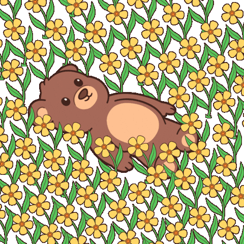 Happy Teddy Bear Sticker by BEARISH