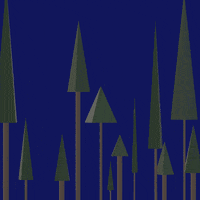frumpygifs nature forest camping trees GIF