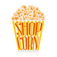 Munich Popcorn Sticker by JusComte.de