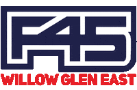 F45WillowGlenEast f45wge f45willowgleneast f45 willow glen east Sticker