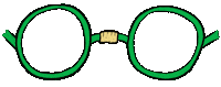 Glasses See Sticker by Rafs Design