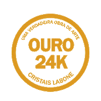 cristaislabone murano labone murano labone ouro 24k Sticker
