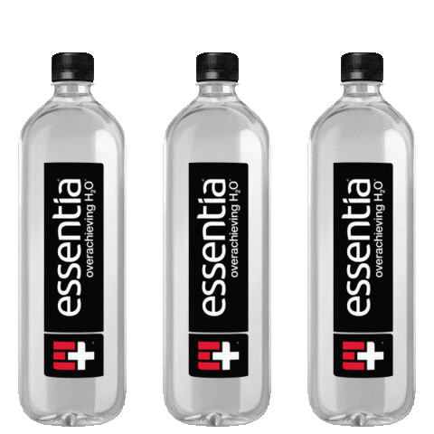 EssentiaWater water hydrate water bottle drink water Sticker