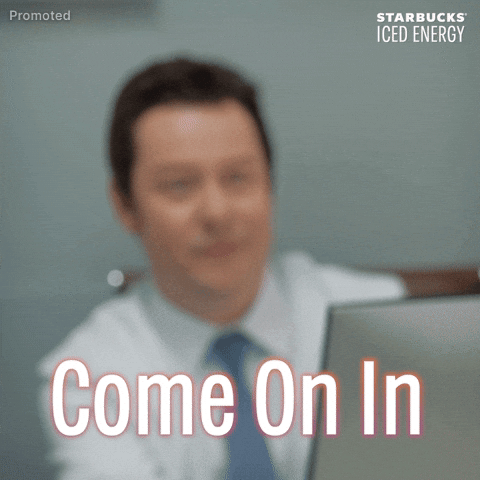 Glenn Come On It GIF by Starbucks