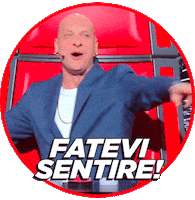 Clementino Sticker by The Voice of Italy