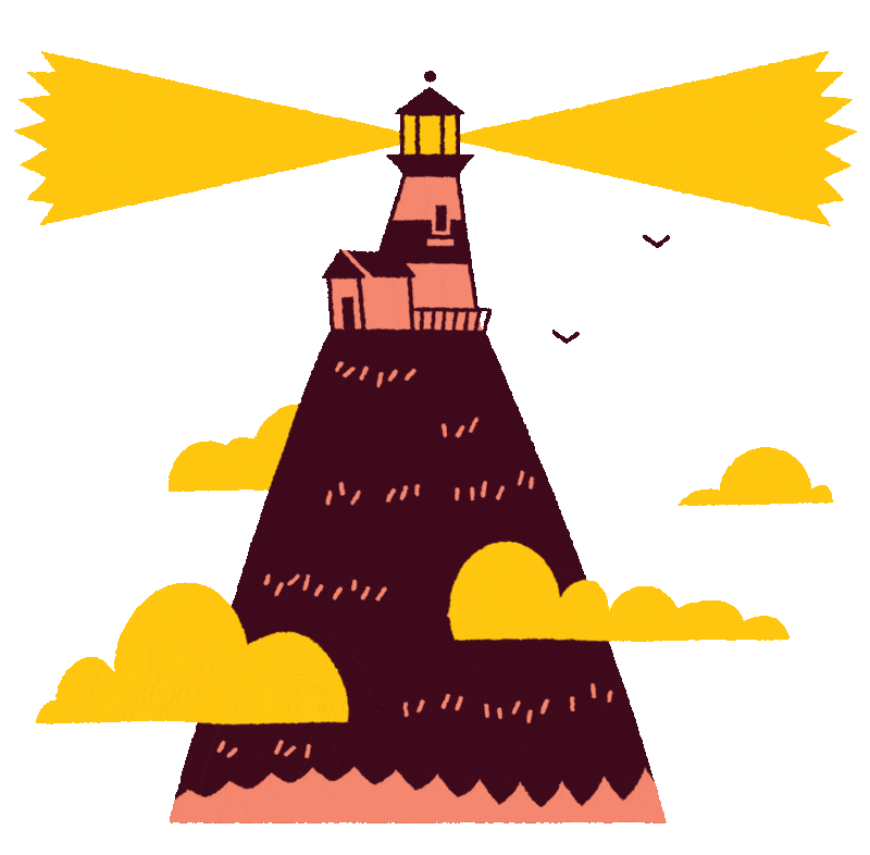 Beach Sea Sticker by Katya Ross