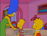 bart simpson mom GIF