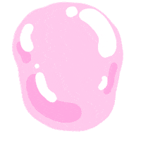 bubble slime Sticker by Smol Bucket