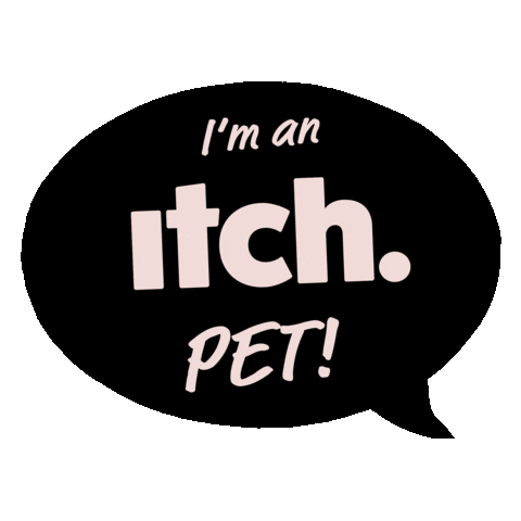Cat Dog Sticker by Itch.
