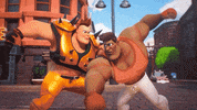 Rumbleverse fight brawl chokeslam rumbleverse GIF