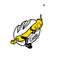 Chori chorizo chori choripan chori durmiendo Sticker