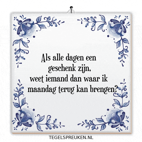 Nl Spreuk GIF by Tegelspreuken.nl