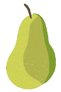 Fruit Pear Sticker