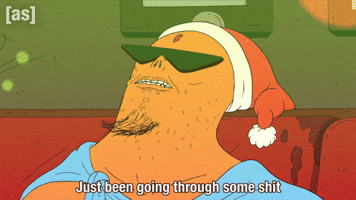 Drunk Going Through It GIF by Adult Swim