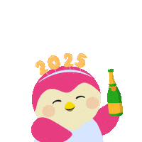 Happy New Year Party Sticker by Finch Care
