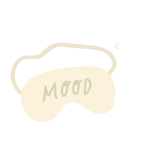 Tired Mood Sticker