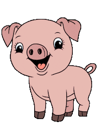 big5ambauernhof animals animal pig tier Sticker